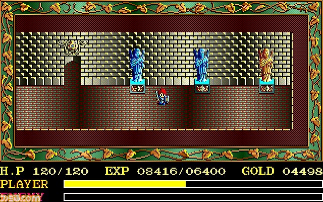 『イース』(X1版)が本日(3/28)より“プロジェクトEGG”にて配信開始。6冊のイースの本を求めて冒険するアクションRPG