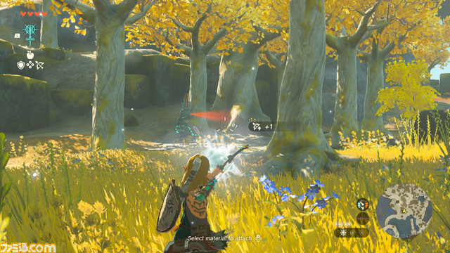 『ゼルダの伝説 ティアーズ オブ ザ キングダム』プレイ映像でリンクの新たな4つの力が公開。青沼氏いわく「プレイヤーの“できるかな？”が本当にできてしまうゲーム」