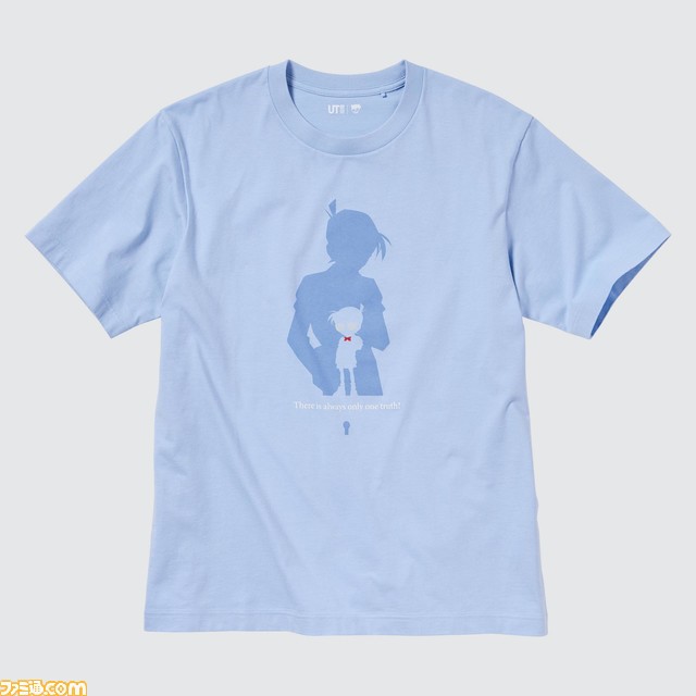 『名探偵コナン』コラボTシャツがユニクロより発売。コナンと灰原哀の胸キュンなシーンの描き下ろしイラストや原作のワンシーンを使用したオリジナルデザイン