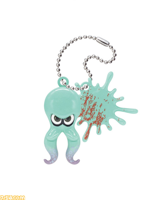 『スプラトゥーン3』のイカ&タコマスコットがガチャにて発売。6色のカラフルなラインアップで登場