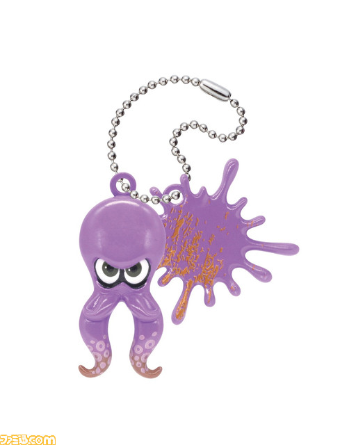 『スプラトゥーン3』のイカ&タコマスコットがガチャにて発売。6色のカラフルなラインアップで登場