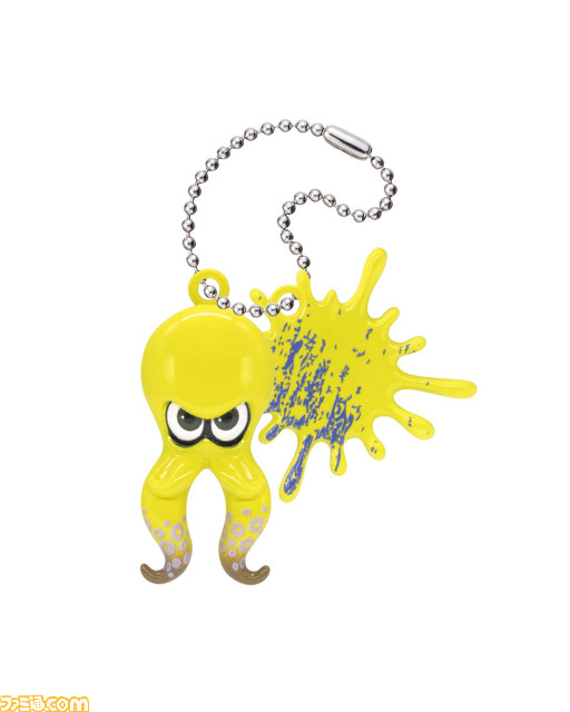 『スプラトゥーン3』のイカ&タコマスコットがガチャにて発売。6色のカラフルなラインアップで登場