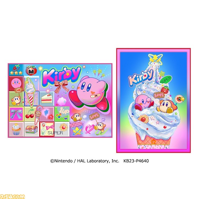 『星のカービィ』とSNSで人気のアーティストmonet(モネ)がコラボ。描き下ろしアートを使用したプライズ景品が4月12日より登場