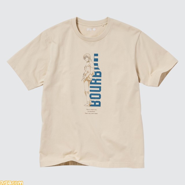 『名探偵コナン』×ユニクロのグラフィックTシャツが本日（4/7）より発売。“黒ずくめの組織との再会”のコナン＆灰原や“黒衣の騎士”回の新一＆蘭をモチーフにしたデザインが登場