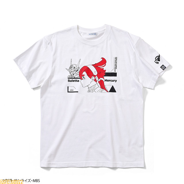 『ガンダム 水星の魔女』スレッタやミオリネたちの横顔をプリントしたTシャツやパーカーが登場。プレミアムバンダイで予約開始