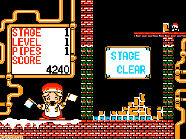 『ゴルビーのパイプライン大作戦』（コンシューマー版）が“プロジェクトEGG”にて配信。パイプブロックを組み合わせてラインを作るアクションパズル