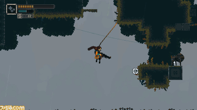 ドット絵で表現されたディストピアをグラップルで自由に飛び回れ! 『ラスティッド・モス』Steamで発売