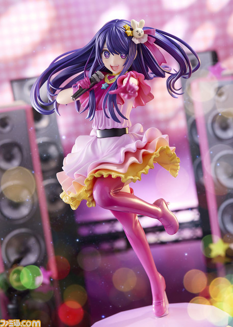 『【推しの子】』アイのライブシーンをフィギュア化。キラキラの瞳や眩しく鮮やかな衣装を忠実に再現