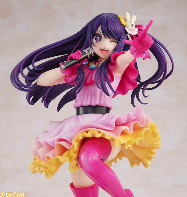 『【推しの子】』アイのライブシーンをフィギュア化。キラキラの瞳や眩しく鮮やかな衣装を忠実に再現