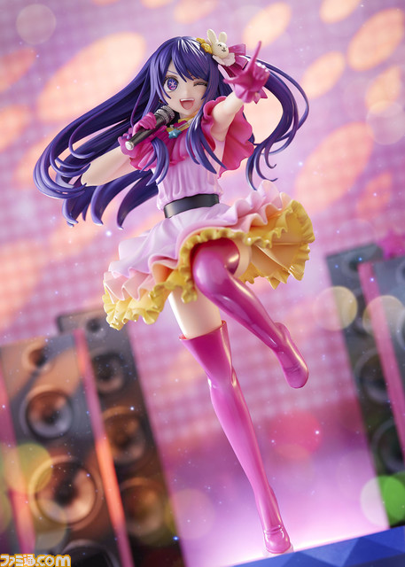 『【推しの子】』アイのライブシーンをフィギュア化。キラキラの瞳や眩しく鮮やかな衣装を忠実に再現