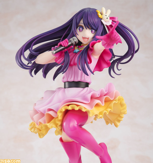『【推しの子】』アイのライブシーンをフィギュア化。キラキラの瞳や眩しく鮮やかな衣装を忠実に再現