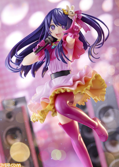 『【推しの子】』アイのライブシーンをフィギュア化。キラキラの瞳や眩しく鮮やかな衣装を忠実に再現