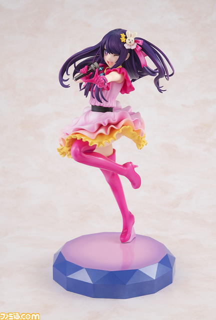 『【推しの子】』アイのライブシーンをフィギュア化。キラキラの瞳や眩しく鮮やかな衣装を忠実に再現