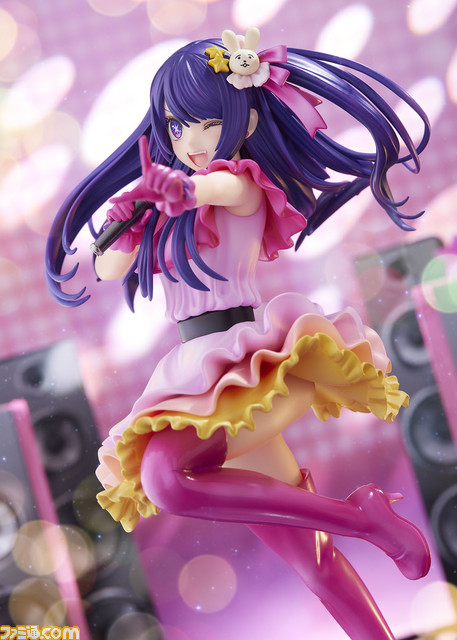『【推しの子】』アイのライブシーンをフィギュア化。キラキラの瞳や眩しく鮮やかな衣装を忠実に再現