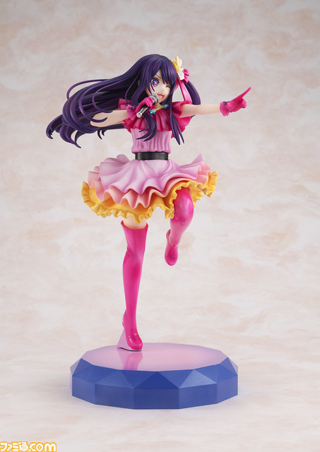 『【推しの子】』アイのライブシーンをフィギュア化。キラキラの瞳や眩しく鮮やかな衣装を忠実に再現