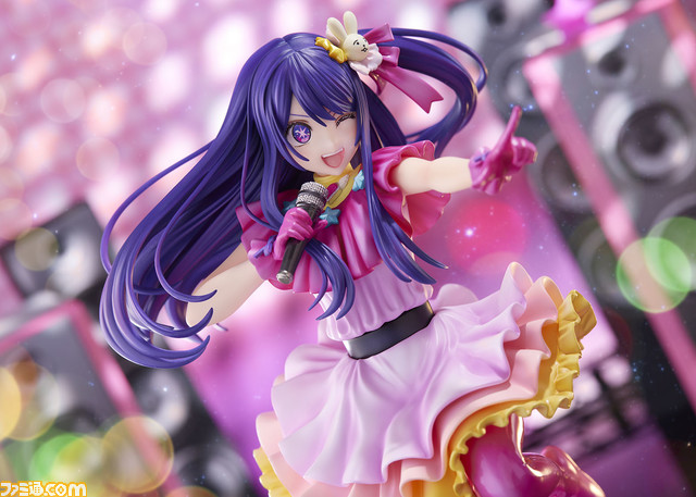 『【推しの子】』アイのライブシーンをフィギュア化。キラキラの瞳や眩しく鮮やかな衣装を忠実に再現
