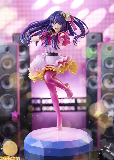 『【推しの子】』アイのライブシーンをフィギュア化。キラキラの瞳や眩しく鮮やかな衣装を忠実に再現