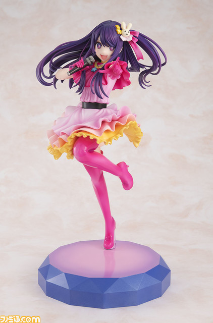 『【推しの子】』アイのライブシーンをフィギュア化。キラキラの瞳や眩しく鮮やかな衣装を忠実に再現
