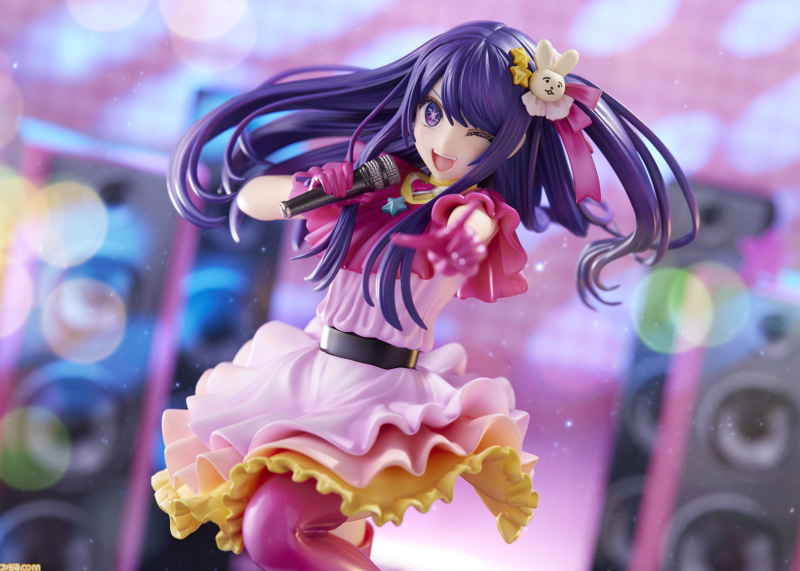 推しの子】』アイのライブシーンをフィギュア化。キラキラの瞳や