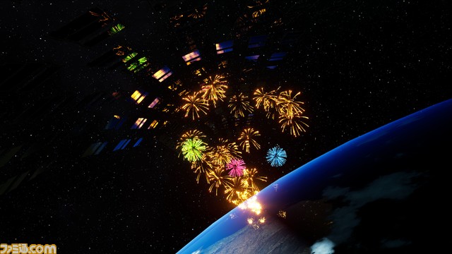 大量の花火を夜空に咲かせるパズルアクション『ファンタビジョン202X』Steam版が発売。圧倒的没入感のVRに対応