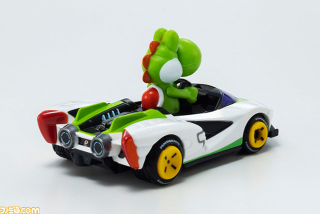 『マリオカート』ミニカーが全国のファミリーマートで4月20日より発売。マリオはG-フォース、ワイルドスター、Pウイングの3種で登場