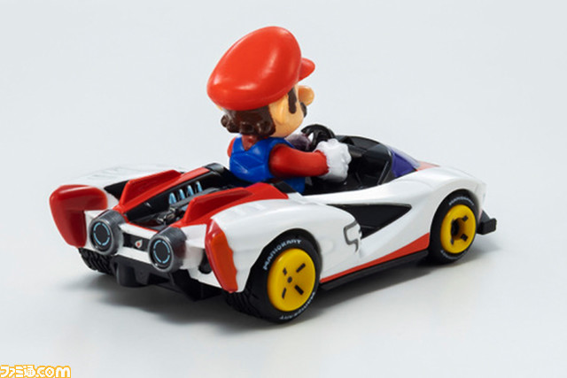 『マリオカート』ミニカーが全国のファミリーマートで4月20日より発売。マリオはG-フォース、ワイルドスター、Pウイングの3種で登場