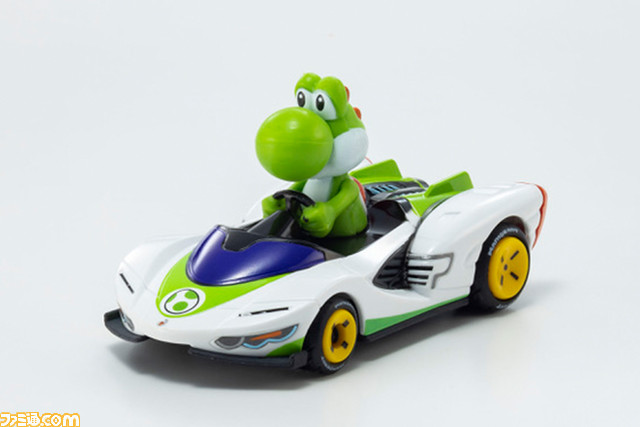 『マリオカート』ミニカーが全国のファミリーマートで4月20日より発売。マリオはG-フォース、ワイルドスター、Pウイングの3種で登場