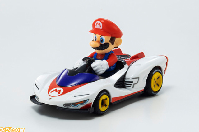 『マリオカート』ミニカーが全国のファミリーマートで4月20日より発売。マリオはG-フォース、ワイルドスター、Pウイングの3種で登場