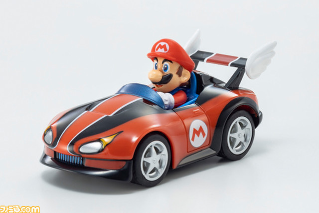 『マリオカート』ミニカーが全国のファミリーマートで4月20日より発売。マリオはG-フォース、ワイルドスター、Pウイングの3種で登場