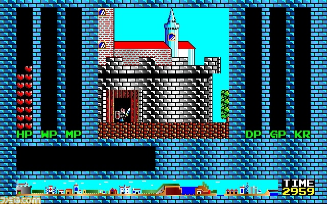 『ロマンシア』(X1版)が本日(4/18)より“プロジェクトEGG”にて配信開始。80年代最高峰の難度を誇るアクションRPG