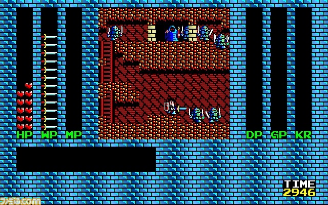 『ロマンシア』(X1版)が本日(4/18)より“プロジェクトEGG”にて配信開始。80年代最高峰の難度を誇るアクションRPG
