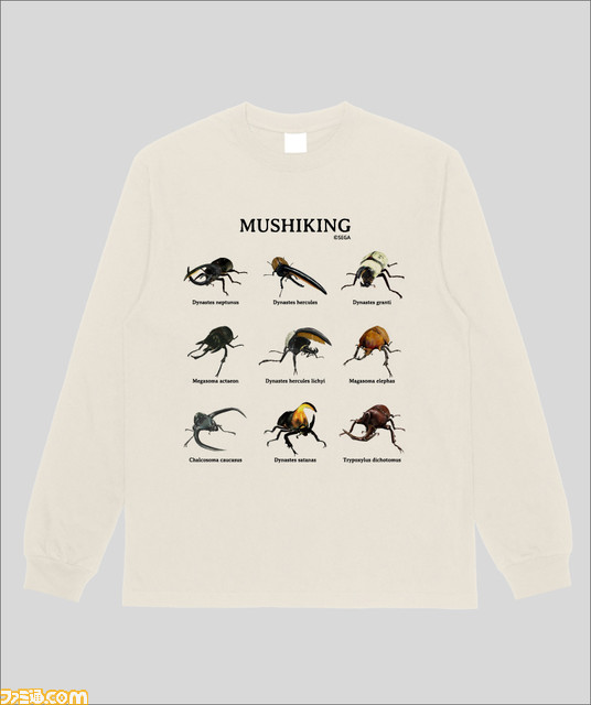『ムシキング』20周年記念Tシャツ＆ロンTがアパレルECサイト“T-OD”にて発売。カブトムシやクワガタに憧れたあの時の興奮が蘇る！
