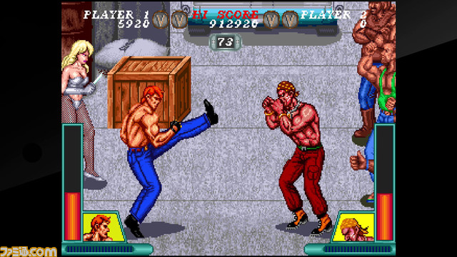 【タイトーマイルストーン2】『ソリタリーファイター』が収録決定。『バイオレンスファイト』のバージョンアップ版となる海外向け対戦格闘ゲーム