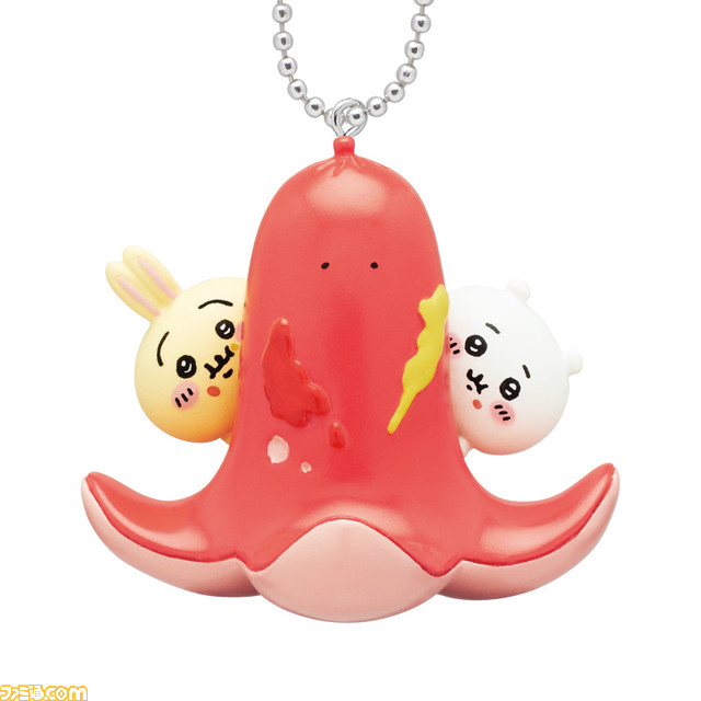 【ちいかわ】『たべものいっぱいマスコット2』全国のカプセルトイ売り場で4月25日より順次発売。シーサー&モモンガが新たに仲間入り