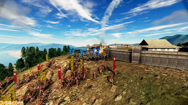 『信長の野望･新生 with パワーアップキット』200以上の専用マップが用意された“攻城戦”の最新情報が公開。山城や平城など各城に合わせた戦術が重要に