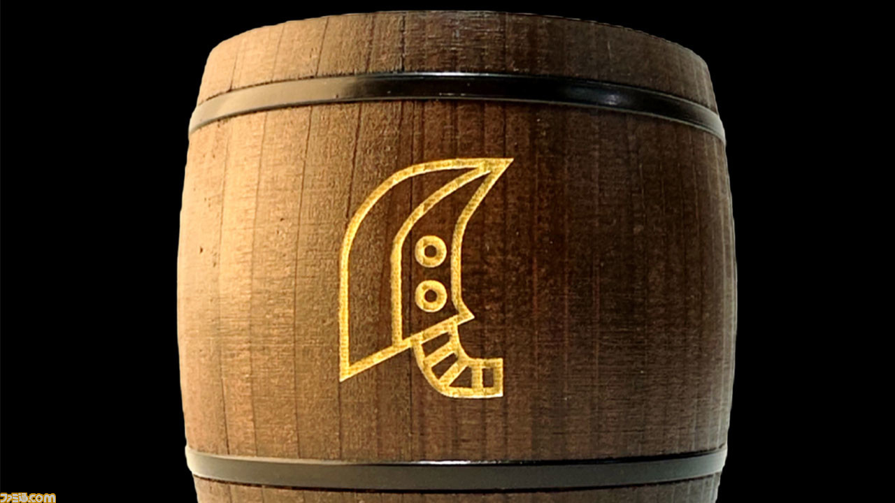 モンハン』武器アイコンが刻まれた木樽ジョッキが発売。大剣、太刀、双