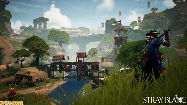 オオカミの相棒と冒険するアクションゲーム『Stray Blade』が発売。未知の文明が残る古代遺跡の探索やテンポのよいダイナミックな戦闘が楽しめる