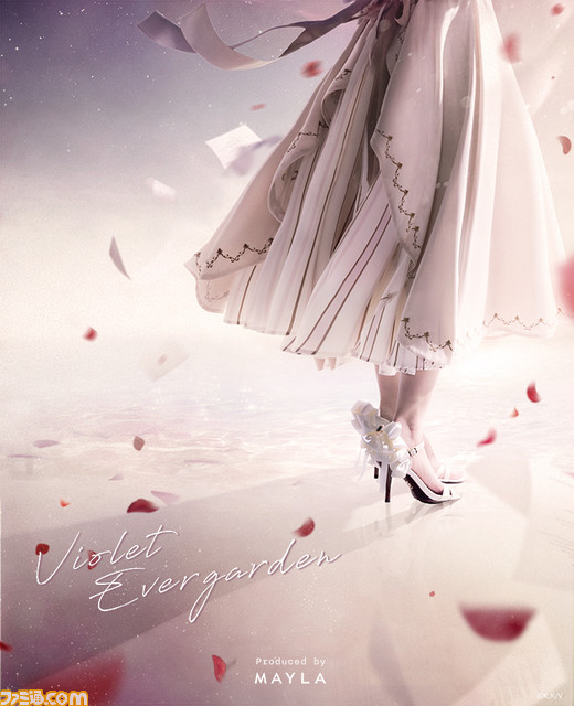 『ヴァイオレット・エヴァーガーデン』のスカートがリアルに発売。愛を届ける自動手記人形とのお揃いコーデに心ときめく【4月28日17時より受注開始】