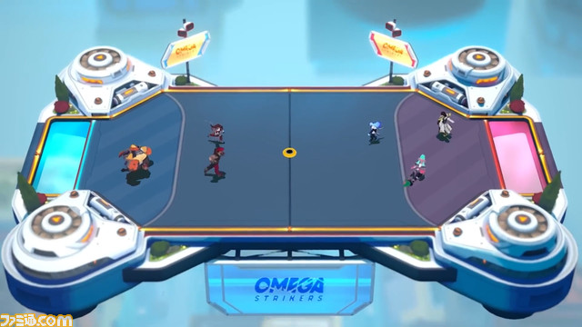 エアホッケー風オンライン対戦ゲーム『オメガストライカーズ』基本プレイ無料で配信開始。協力プレイ&適切なタイミングでのアビリティが勝利の鍵