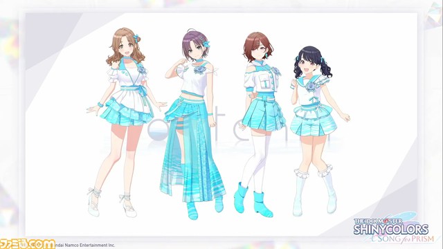 『シャニマス』の新作アプリ『Song for Prism』が発表。ジャンルは育成シミュレーション×リズムゲーム。3Dのアイドルたちが歌って踊る