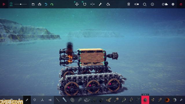 物理学×トンデモ兵器ゲーム『Besiege』学生時代ぶりの自由研究でいろいろ木っ端みじんにしよう! ミサイル戦車の作り方~爆発に無限軌道を添えて~【おすすめゲームレビュー】