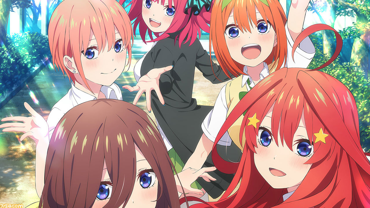 アニメ『五等分の花嫁∽』TVスペシャルとして夏に放送決定。7月14日