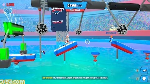 【無料】バイオレンスなSA○UKE風パーティーアクション『Against All Odds』Epic Games版が無料配布。回転ノコギリや火炎放射器など危険な罠が盛りだくさん