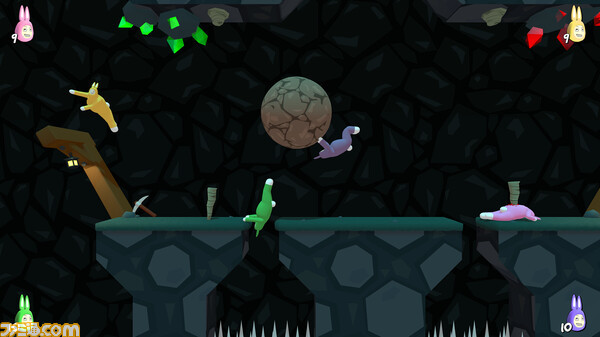 謎のウサギ男になって飛び跳ねまくる『スーパーバニーマン』5月16日に正式リリース。新ステージが追加され、日本語に対応