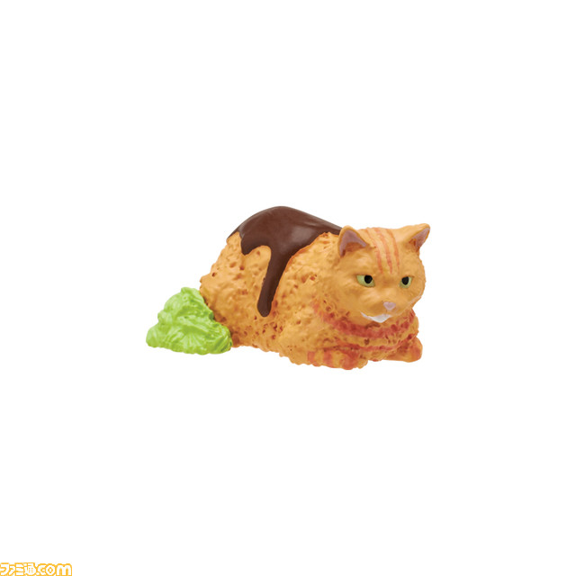 “いちご×ゴリラ”・“コロッケ×ねこ”など食べ物と動物を掛け合わせた新感覚フィギュアが登場。リアルな質感や独特な表情がどこかクセになる！