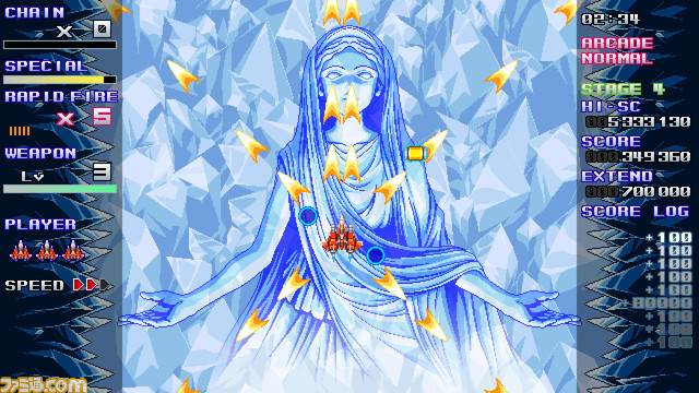 高橋名人監修の連打シューティング『スターガニアン』体験版リリース。縦横無尽にショットを放つ爽快感が味わえる