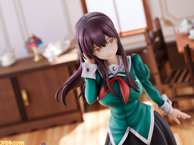 『私の百合はお仕事です！』白鷺陽芽と綾小路美月の1/7スケールフィギュアが登場。ふたりの表情、指先、制服などをこだわって再現