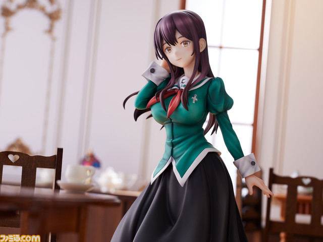 『私の百合はお仕事です！』白鷺陽芽と綾小路美月の1/7スケールフィギュアが登場。ふたりの表情、指先、制服などをこだわって再現