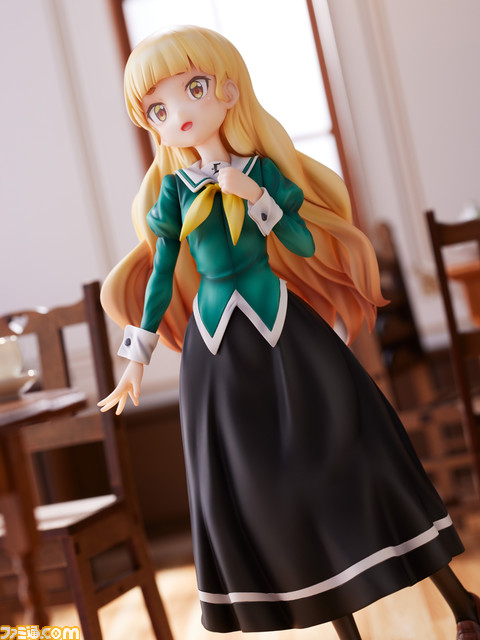 『私の百合はお仕事です！』白鷺陽芽と綾小路美月の1/7スケールフィギュアが登場。ふたりの表情、指先、制服などをこだわって再現