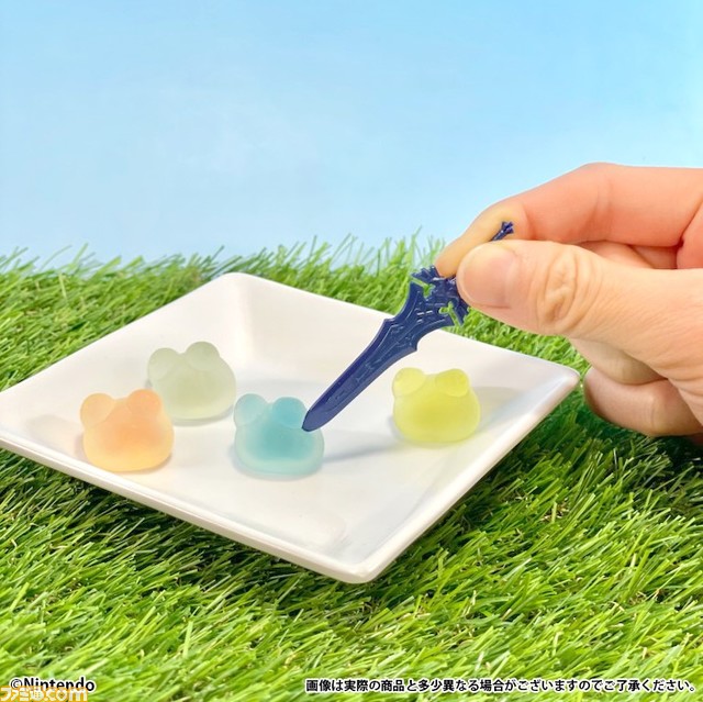 【ゼルダ ティアキン】マスターソードでチュチュ(グミ)を倒して食べちゃう! 食玩『ソードピック&グミ』5月15日に発売